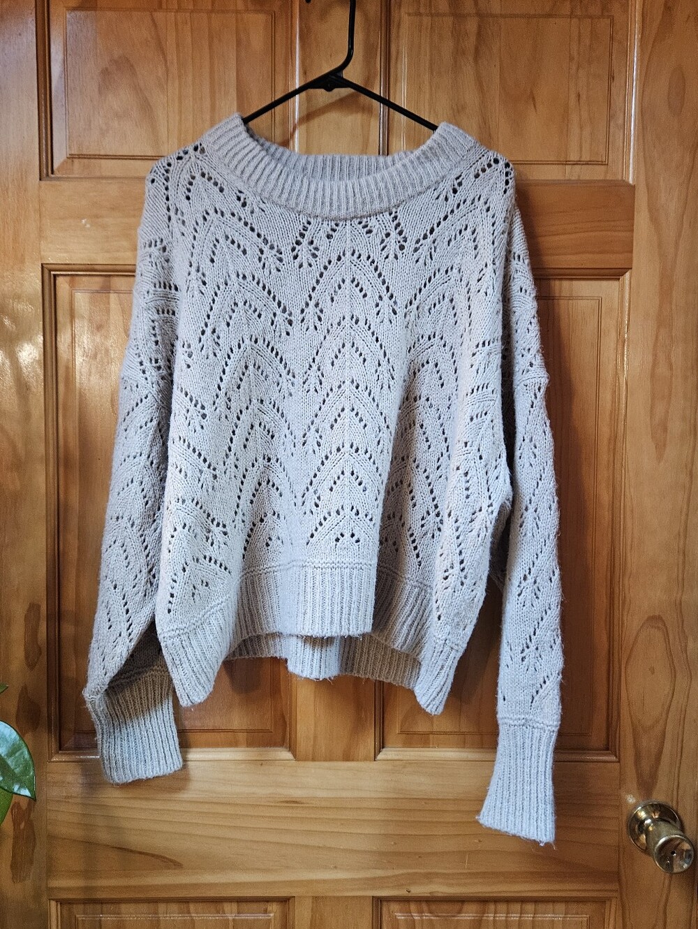 Old Navy Boxy Open Knit Sweater